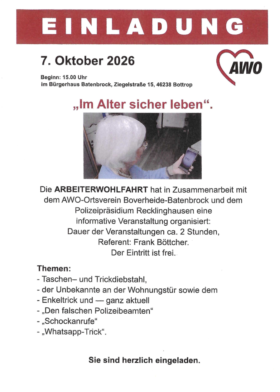 Vortrag 07.10.2026